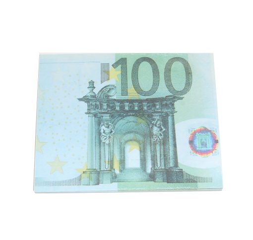 Blocnotes cu euro pentru ritualuri de bani