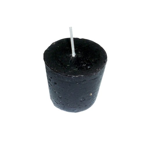 Lumânare conică neagră – 4 cm lungime