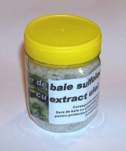 Sare de baie sulfiodurată cu extract de ulei de brad