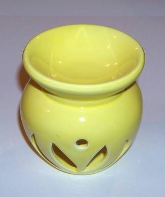Vas pentru aromaterapie din ceramică - galben