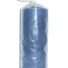 Lumânare cilindrică albastră - 10 cm