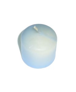 Lumânare cilindrică scurtă, bleumarin - 3,5 cm