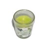 Lumanare in pahar de sticla cu aroma de lamai verzi